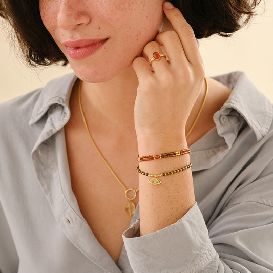 Compassionate Carnelian Bracelet | a Beautiful Story