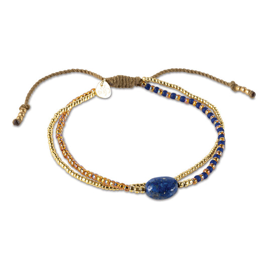 Soothing Lapislazuli Armband | a Beautiful Story