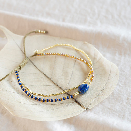 Soothing Lapislazuli Armband | a Beautiful Story