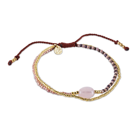 Soothing Rose Quartz Armband | a Beautiful Story