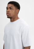Men Oversized Heavy Weight T-Shirt Style BHAJAN weiß | MELA