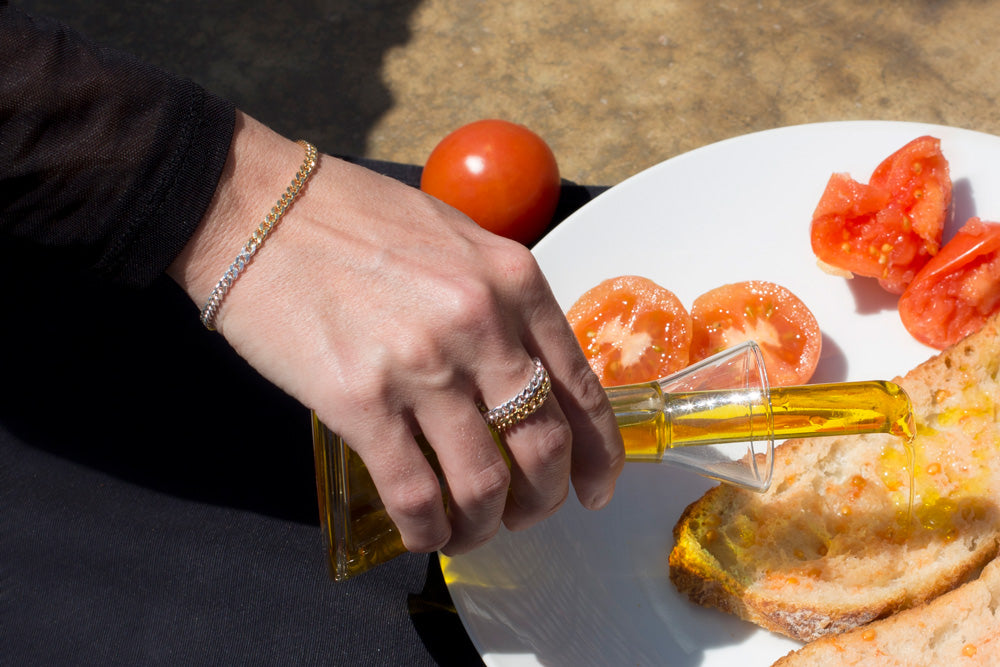 CURB MIX BRACELET Stainless Steel | KLIMBIM