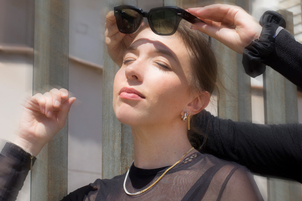 CURB MIX NECKLACE Stainless Steel | KLIMBIM