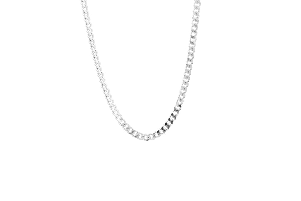 CURB NECKLACE Stainless Steel | KLIMBIM