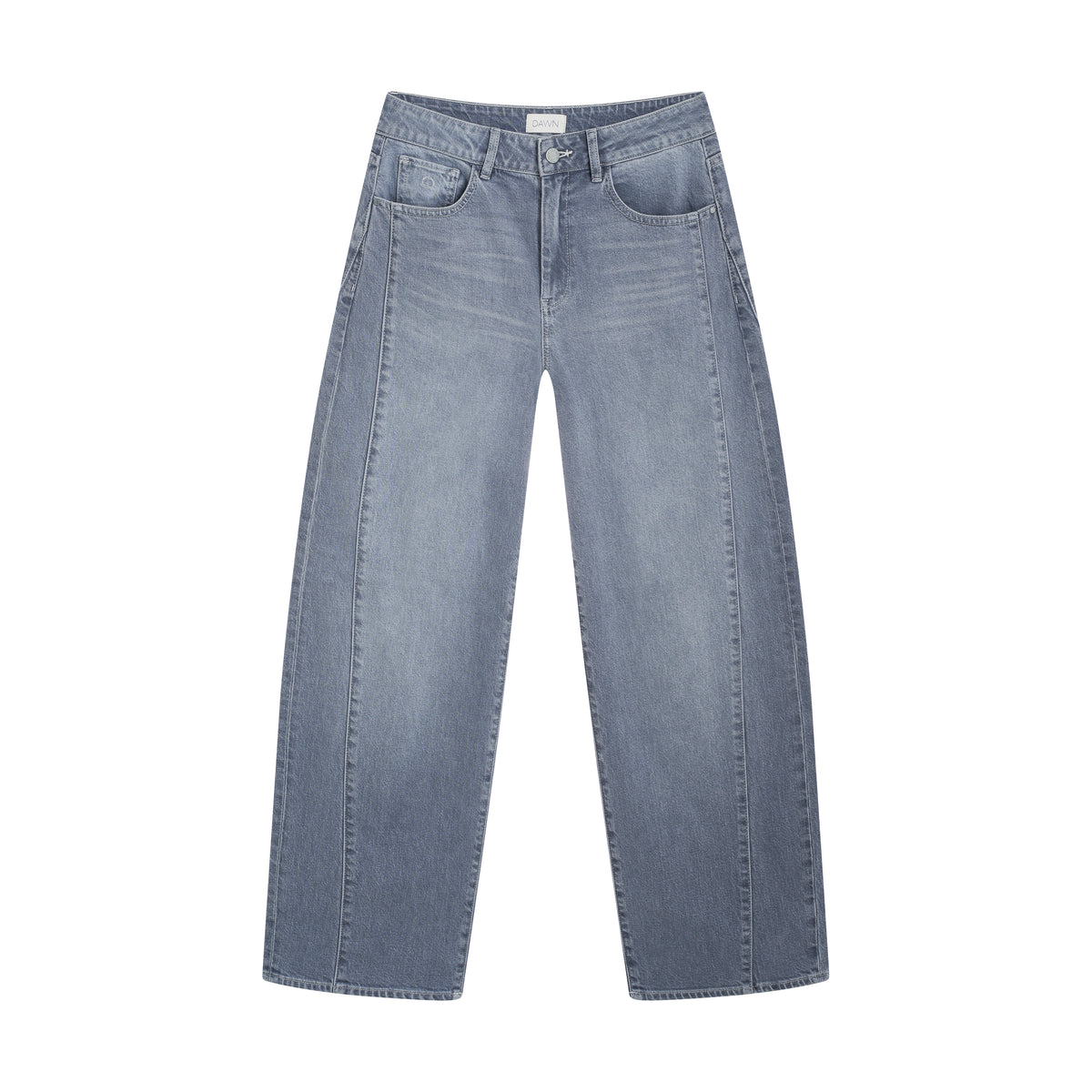 Jeans ASH Barrel Leg Minimal Stretch - Cutline Slate Grey 319 | DAWN
