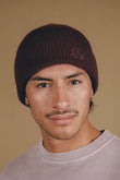 Safor Rib Knit Beanie Burgundy | trendsplant