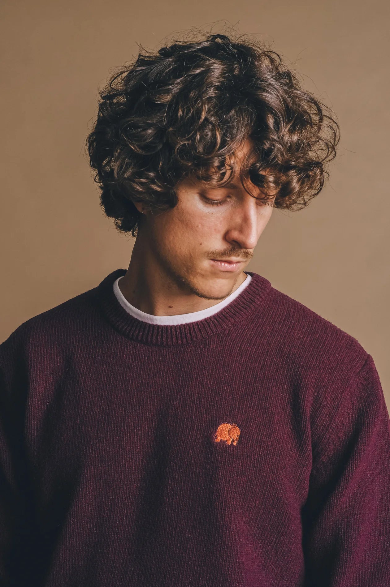 Sella Knit Wine Red | trendsplant