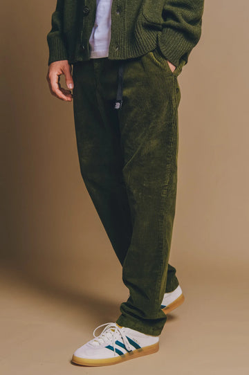 Corduroy Ecodye Climber Pant Dark Olive | trendsplant