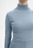 Turtleneck Shirt ANCHAL dusk blue | MELAWEAR