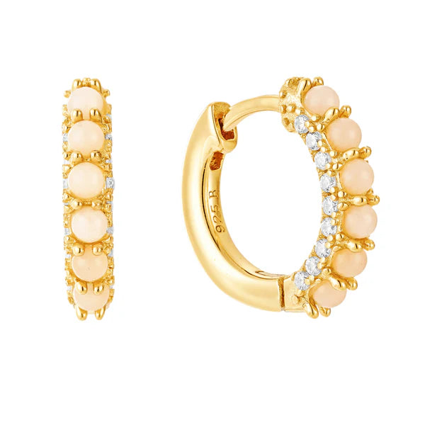 Ohrringe Arosa gold | Brandlinger