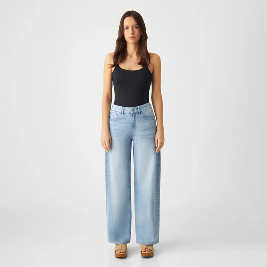 Jeans ASH Barrel Leg Minimal Stretch - Classic Bright Blue 214 | DAWN