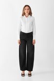 Jeans ASH Barrel Leg Minimal Stretch - Classic black denim 304 | DAWN
