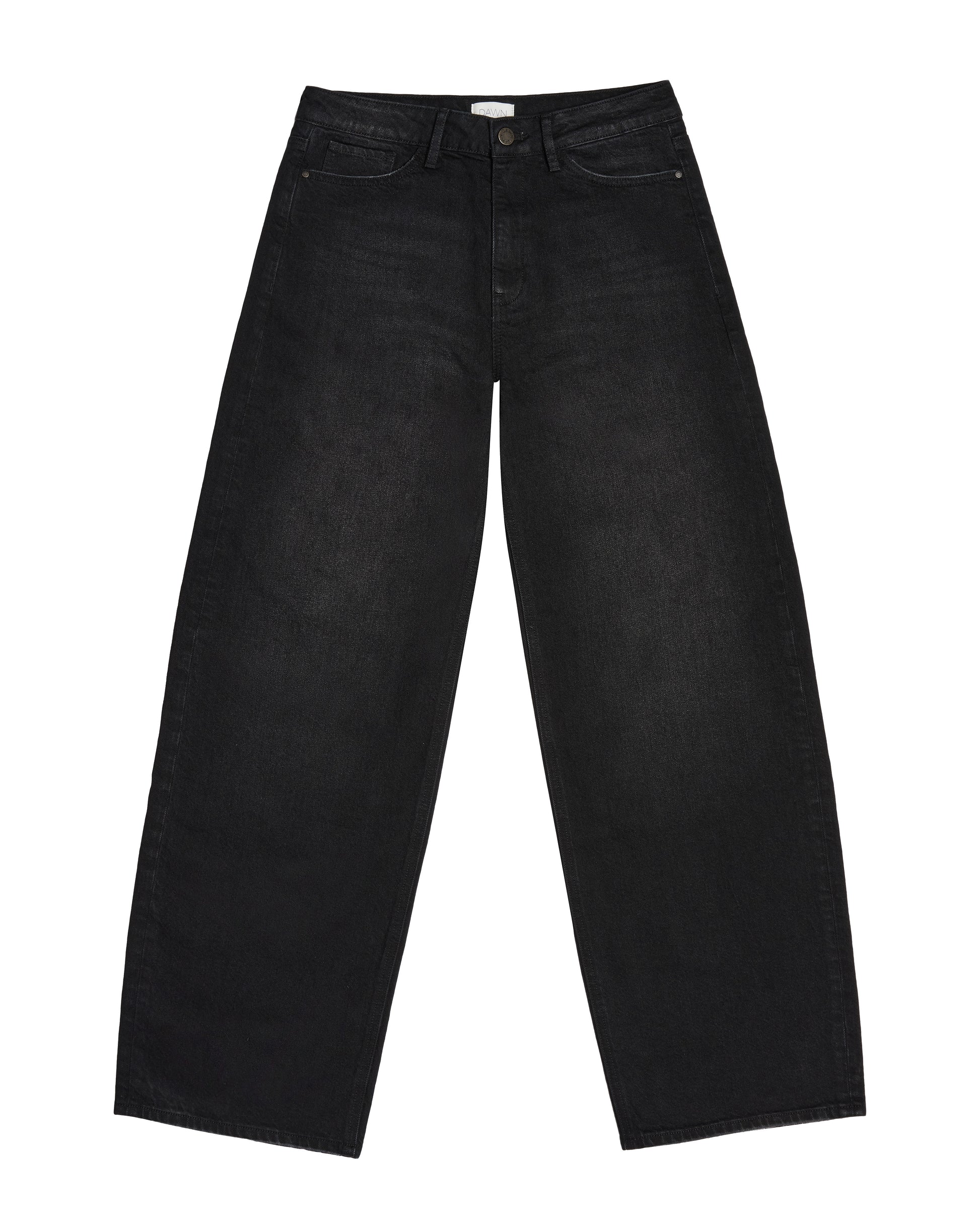 Jeans ASH Barrel Leg Minimal Stretch - Classic black denim 304 | DAWN