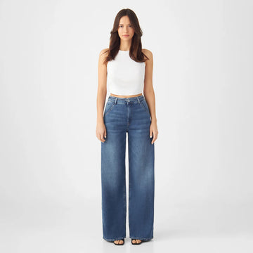 Jeans BLINK Wide Barrel Soft Denim - Classic vintage blue 219 | DAWN
