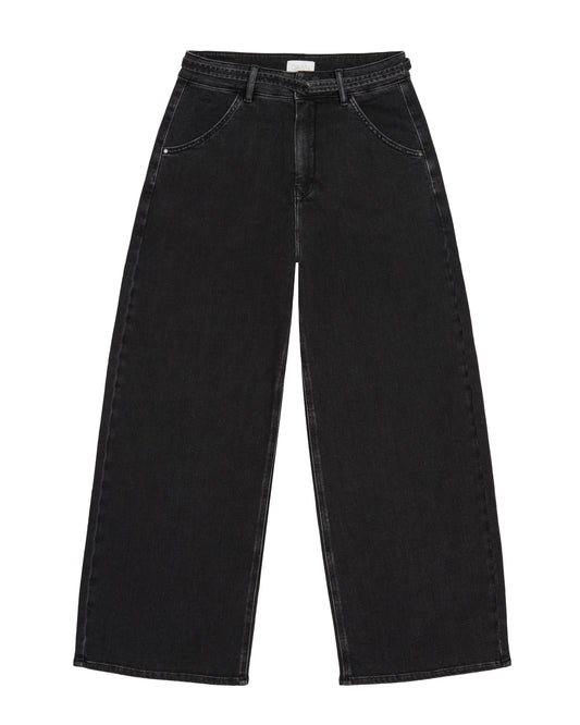 Jeans BLINK Wide Barrel Soft Denim - Classic black denim 304 | DAWN