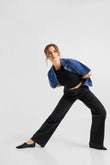 Jeans BLINK Wide Barrel Soft Denim - Classic black denim 304 | DAWN