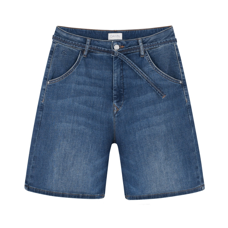 BLINKY Soft Denim - Shorts Medium blue | DAWN