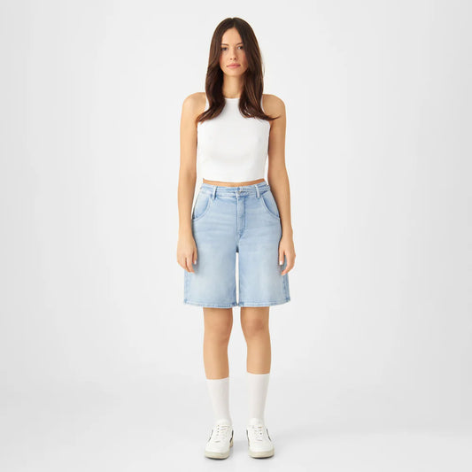 BLINKY Soft Denim - Shorts light blue | DAWN