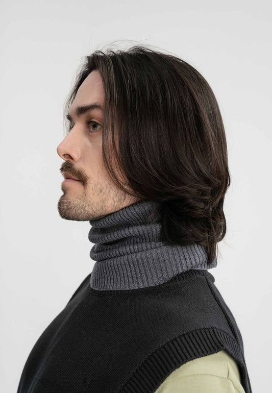 Loop Scarf DAIVI anthrazit melange | MELAWEAR