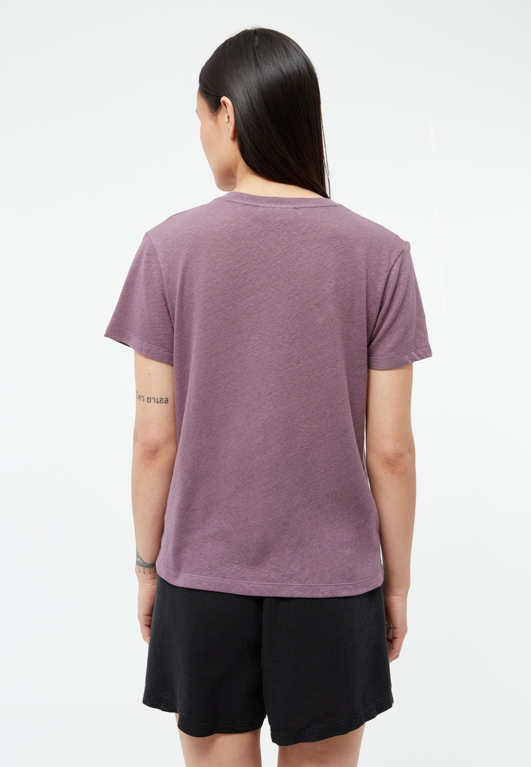 T-Shirt GBJulia English Violet (Linen) | Givn