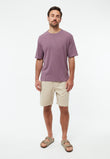 T-Shirt GBLasse English Violet (Linen) | Givn