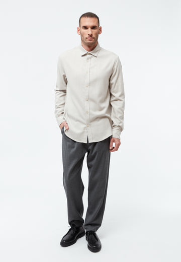 Buttoned Shirt GBJohn Beige | GIVN BERLIN