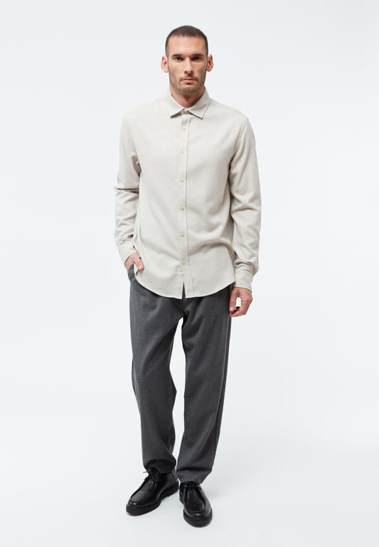 Buttoned Shirt GBJohn Beige | GIVN BERLIN