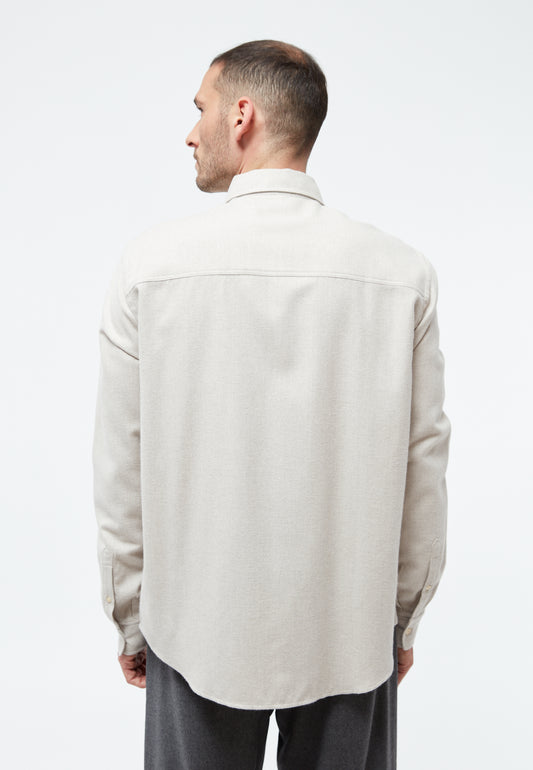 Buttoned Shirt GBJohn Beige | GIVN BERLIN