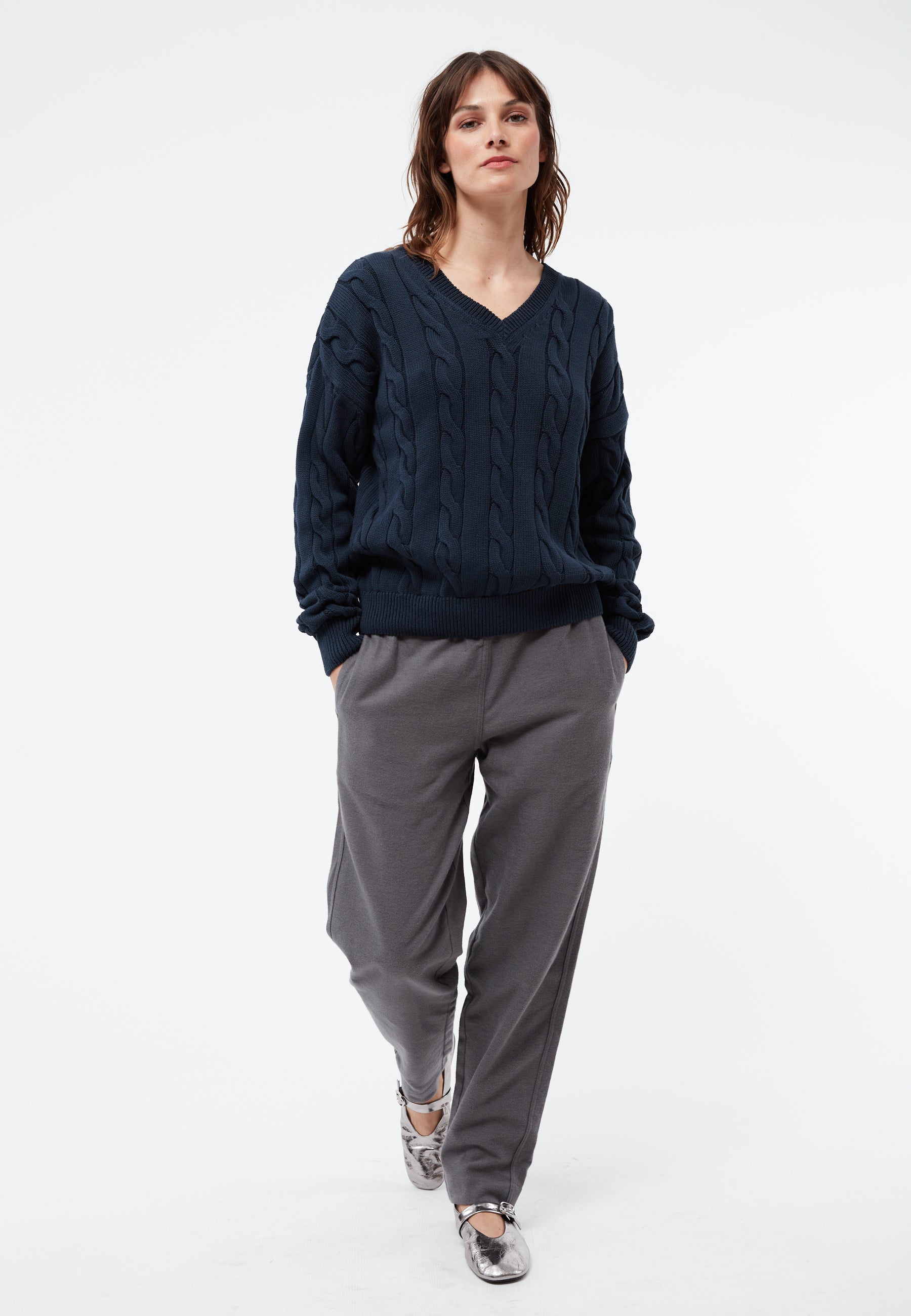Sweater GBRamea Midnight Blue | GIVN BERLIN