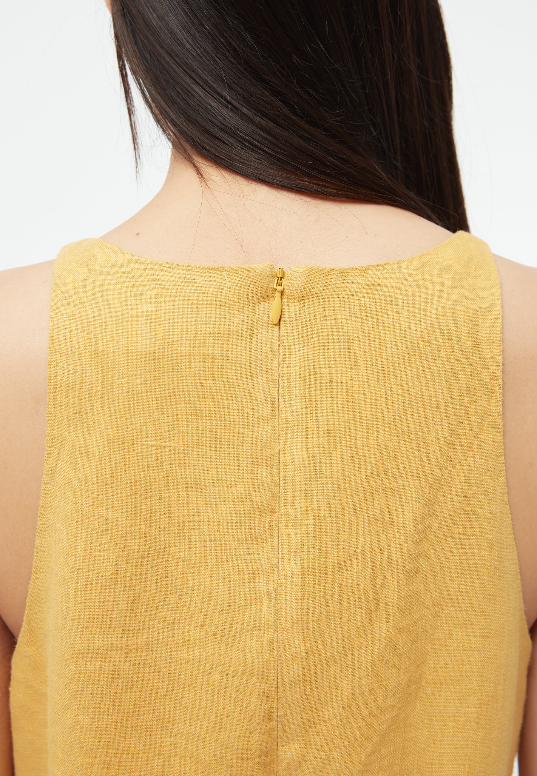 Kleid GBYuna Faded Gold (Linen) | Givn