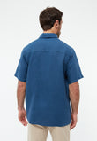 Hemd GBKoda Blazing Blue (Linen) | Givn