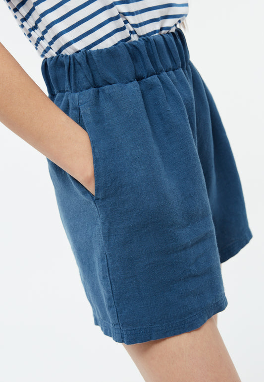Shorts GBClementine Blazing Blue (Linen) | Givn