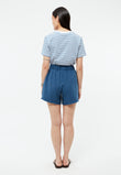 Shorts GBClementine Blazing Blue (Linen) | Givn