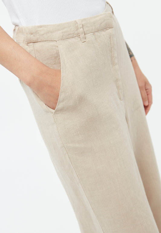Hose GBBeatrice Oat Beige (Linen) | Givn
