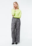 Trousers GBMarla Black / Grey (Snake) | GIVN BERLIN