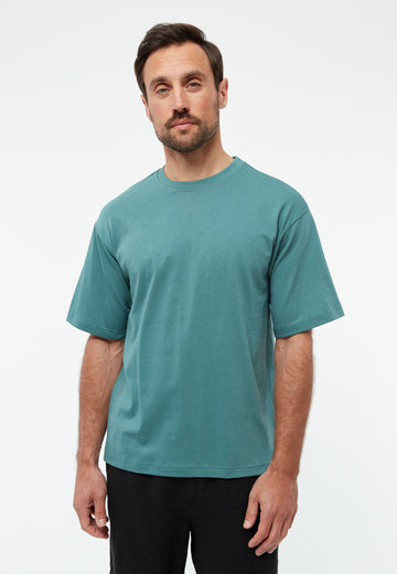 T-Shirt GBLasse Graphite Green | Givn