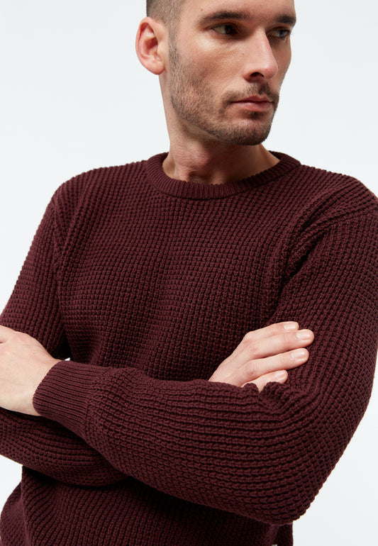 Sweater GBCarl Wine Red | GIVN BERLIN