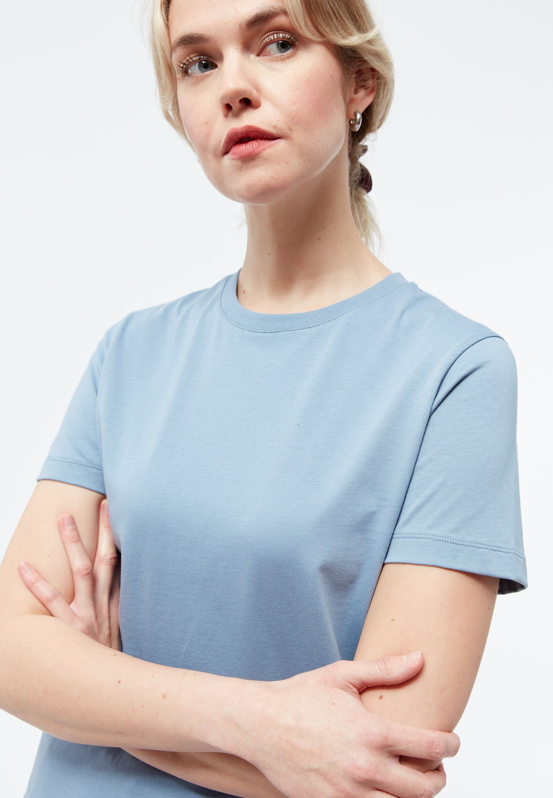 T-Shirt GBFine Frosty Blue | GIVN BERLIN