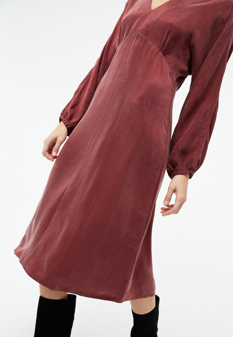 Kleid GBAnissa cranberry | Givn