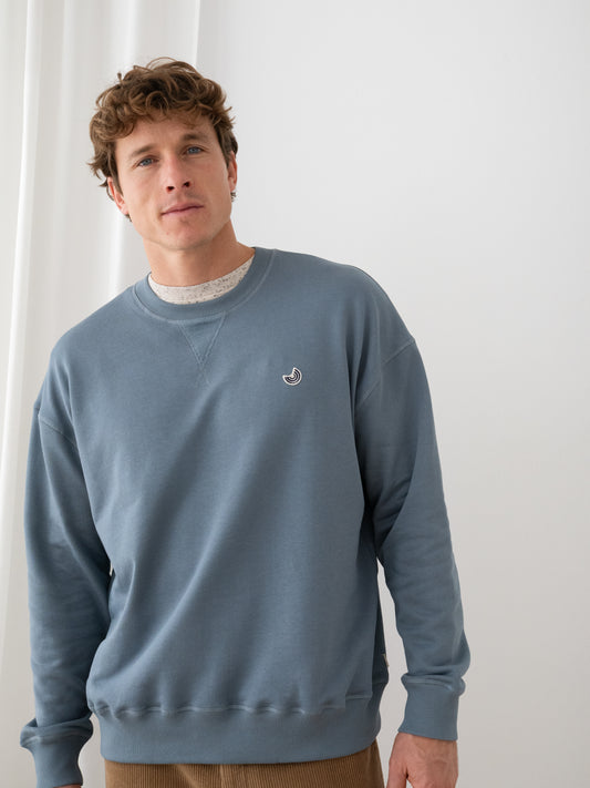 Sweatshirt HAGENMIDDLE STORM BLUE | TWOTHIRDS