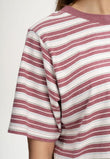 Cropped T-Shirt DESNA jam stripes | MELAWEAR