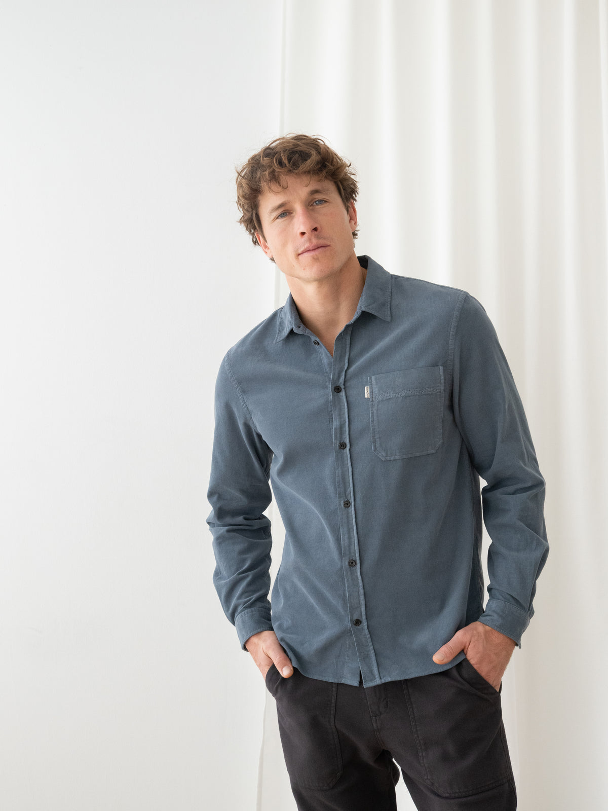 Hemd HOLDOYA STORM BLUE | TWOTHIRDS