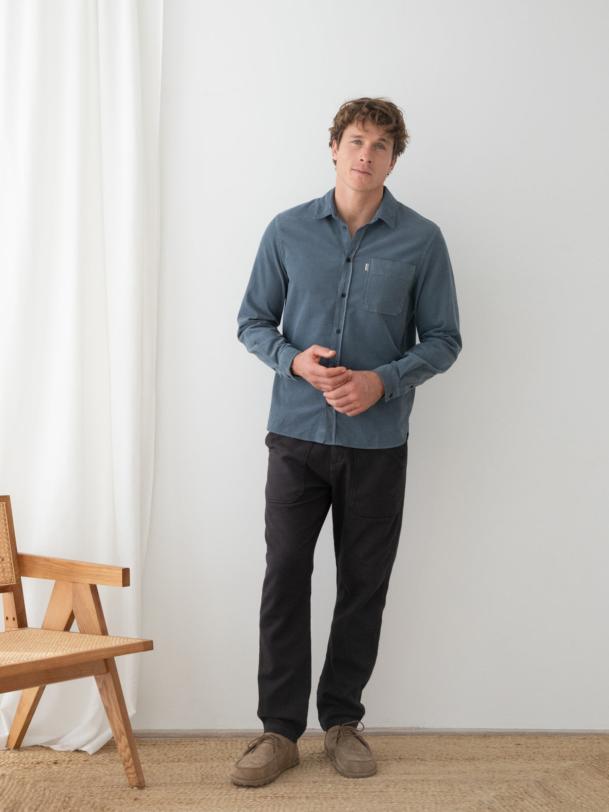 Hemd HOLDOYA STORM BLUE | TWOTHIRDS