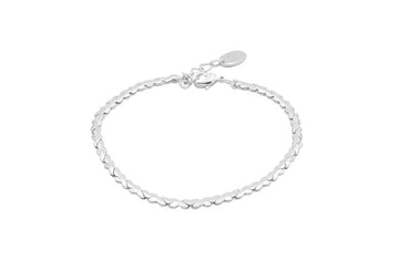 HEARTS BRACELET Brass | KLIMBIM