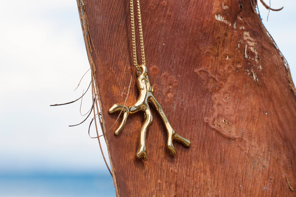 STREAM NECKLACE Stainless Steel | KLIMBIM