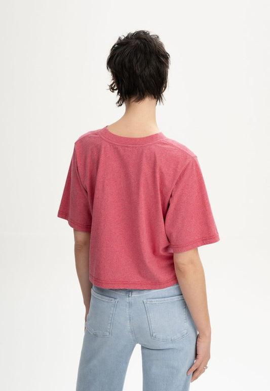 Cropped T-Shirt DESNA blossom blend | MELAWEAR