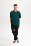 Oversized T-Shirt schwer BHAJAN deep sea | MELAWEAR