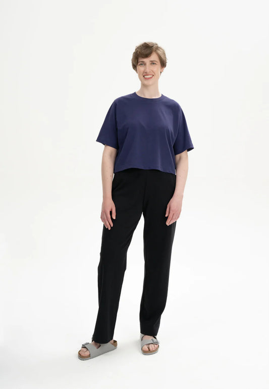 Cropped T-Shirt schwer JOSHNA summer night | MELAWEAR