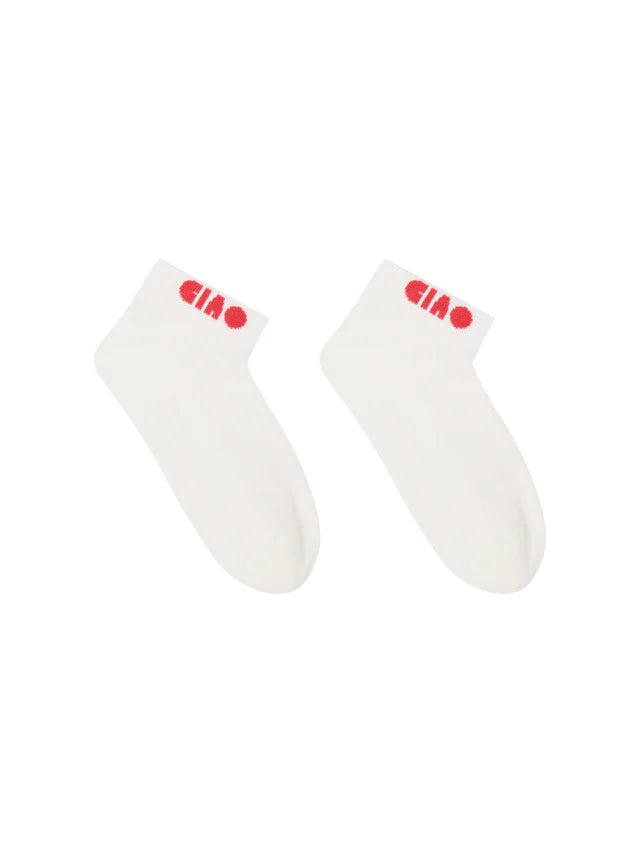 Sneaker Statement Socken GOTS off white | Lanius