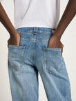 Marlenejeans GOTS stonewash blue denim | Lanius